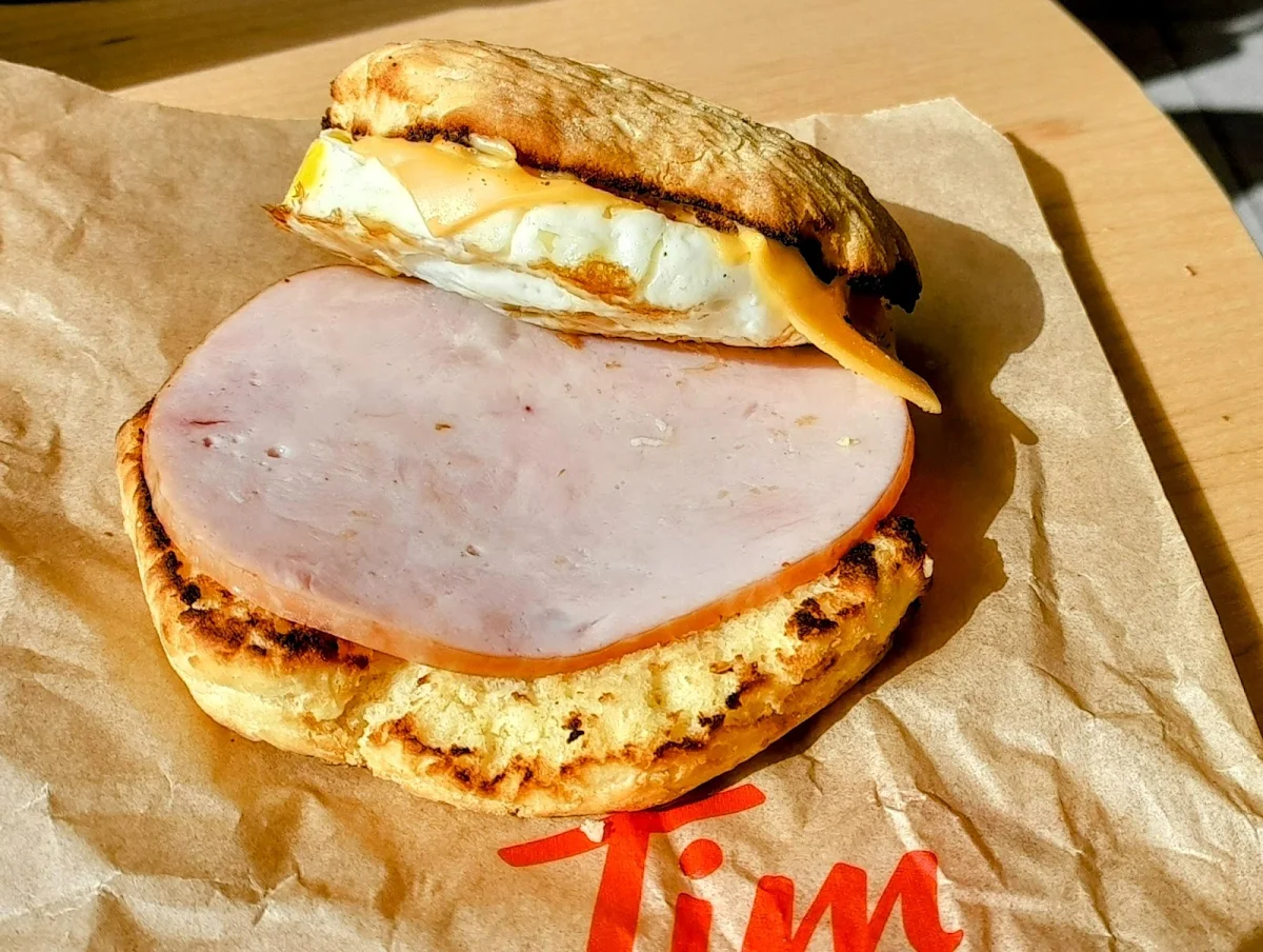 Canadian Bacon Egg Cheese