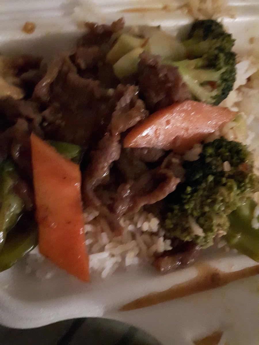 Beef and Vegetable, Donlands Garden Chinese Restaurant