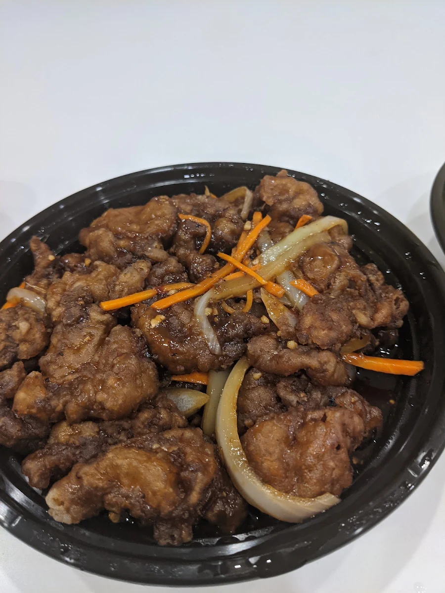 Ginger Beef, Donlands Garden Chinese Restaurant