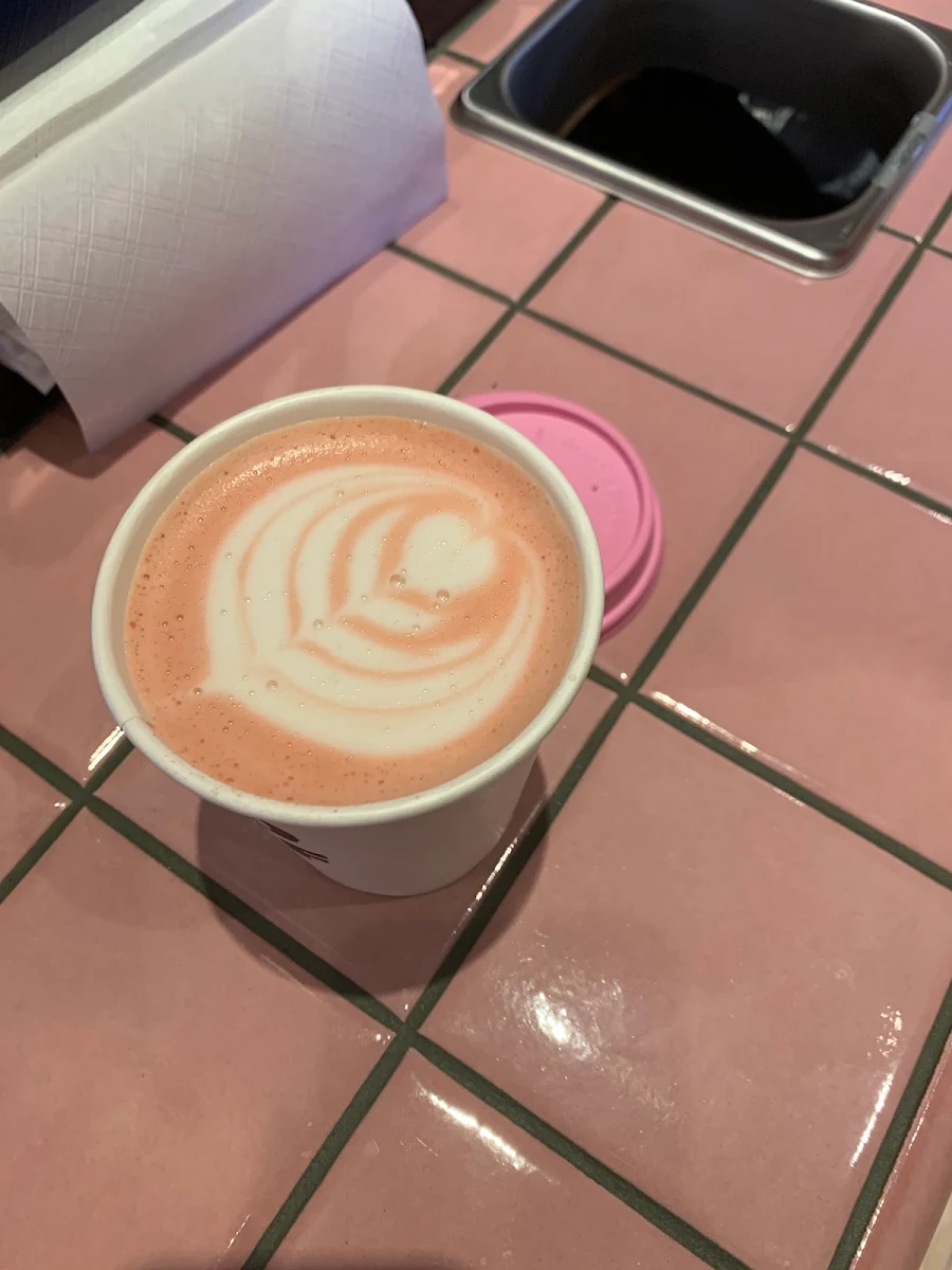 Pink Beet Latte