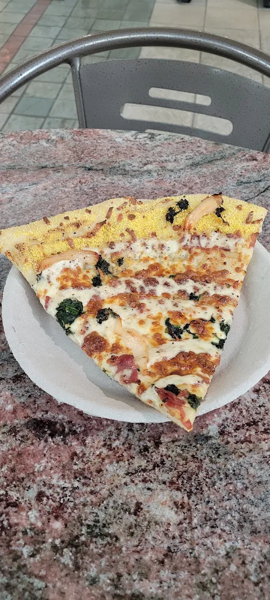 Chicken Caesar Pizza Slice