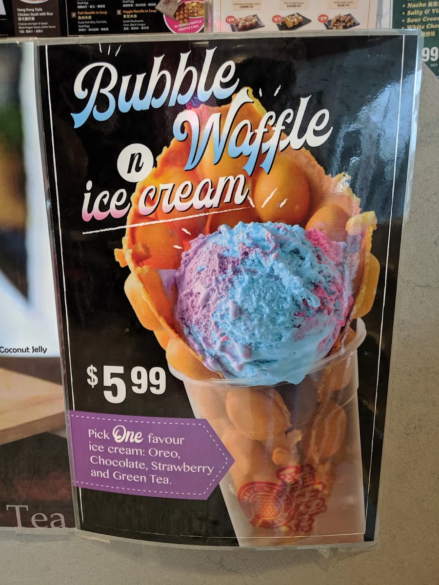 Bubble Waffle N Ice Cream