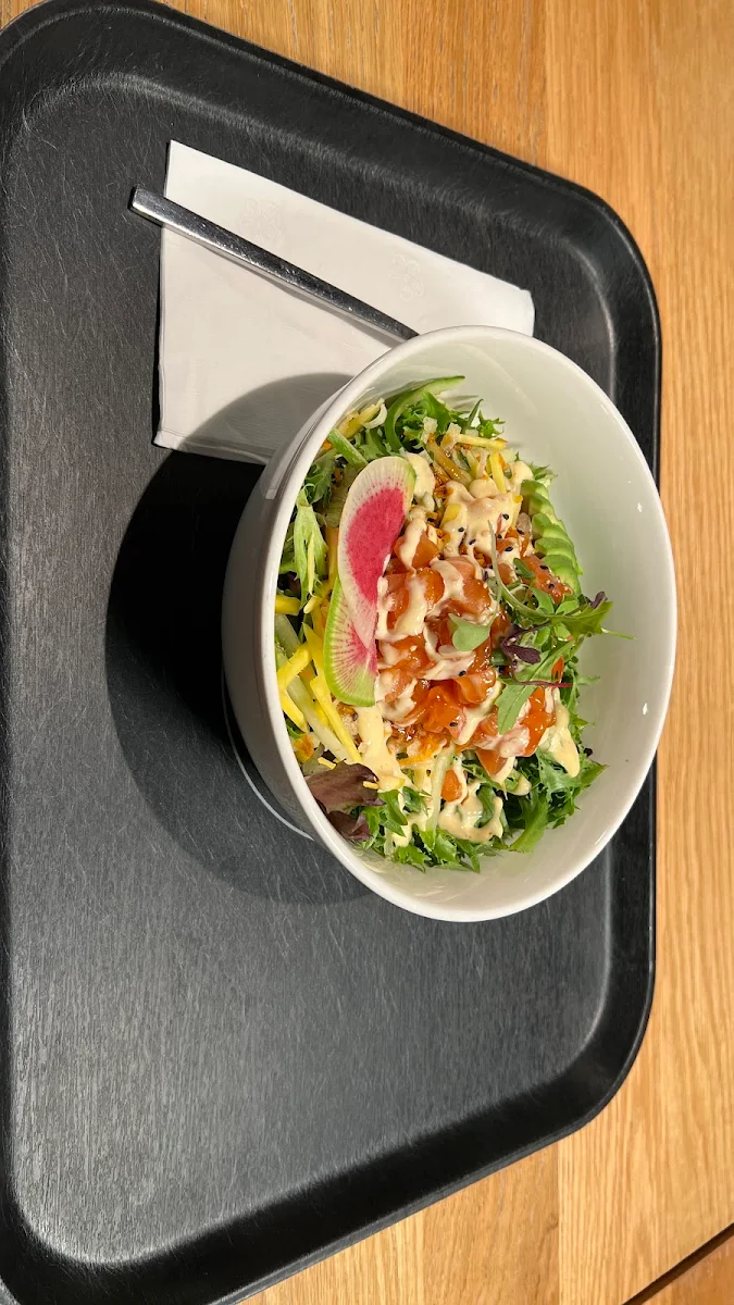 Salmon and Tuna Poke Bowl