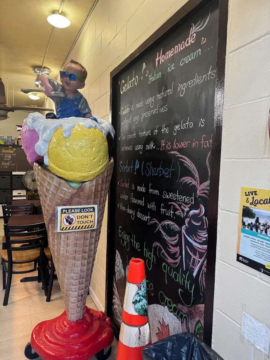 Italian Ice Cream Cone