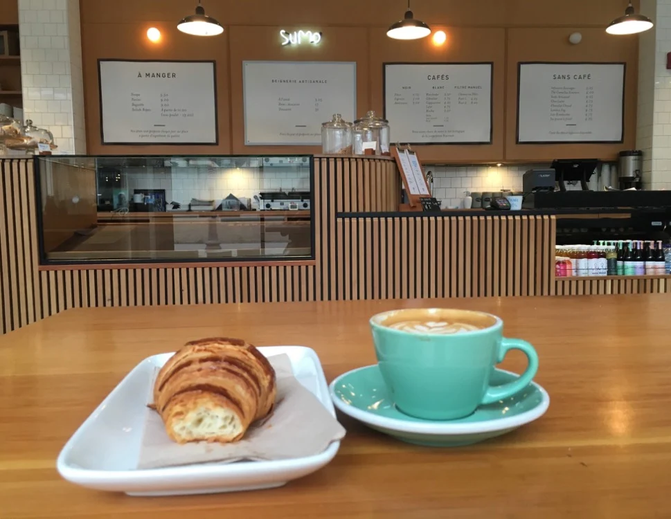 Cappuccino and Croissant