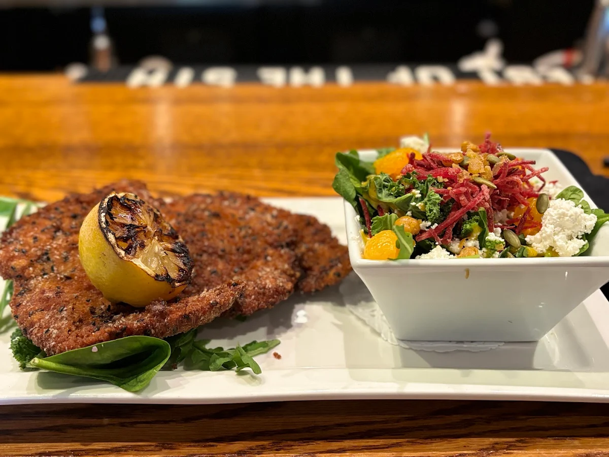 Lemon Sesame Schnitzel
