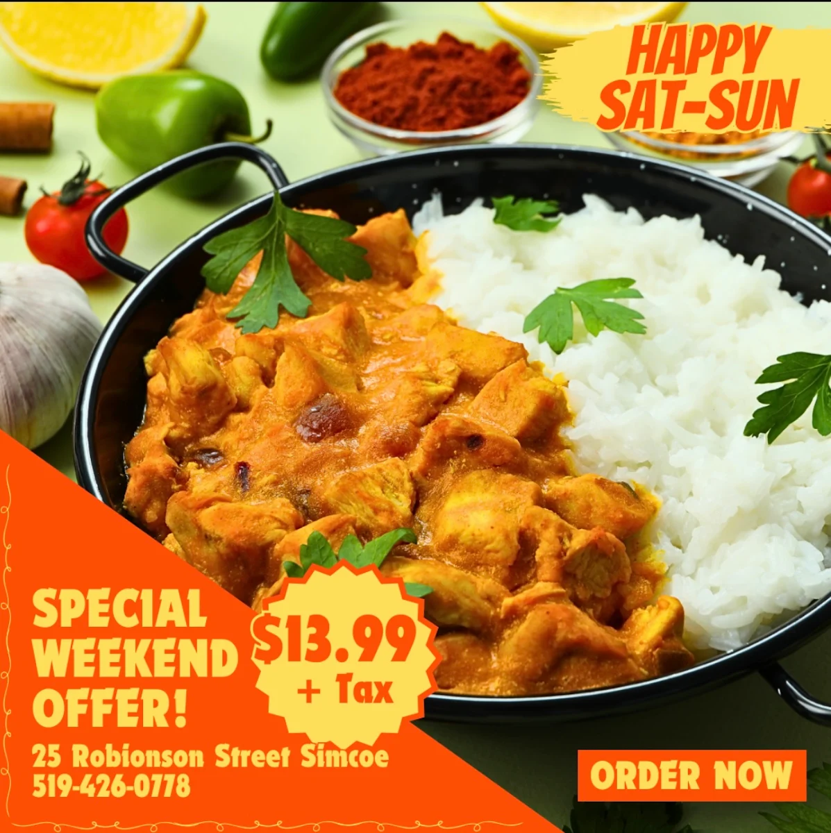 Butter Chicken Combo