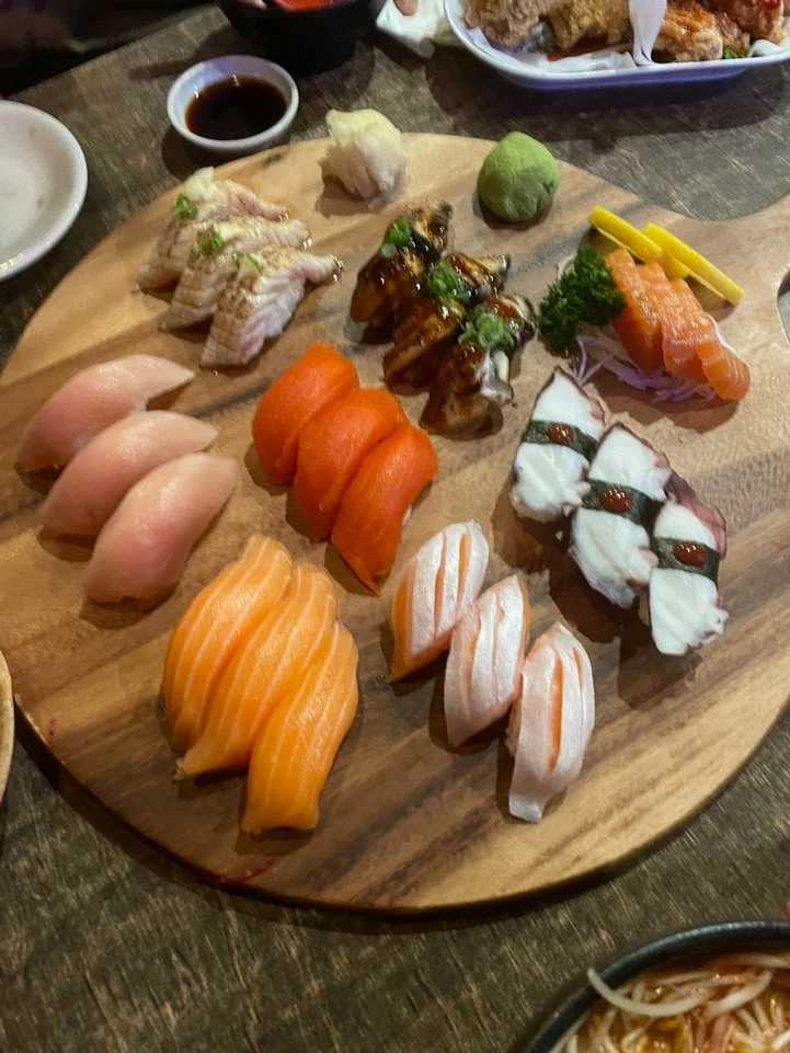Salmon Belly Nigiri Sake Toro