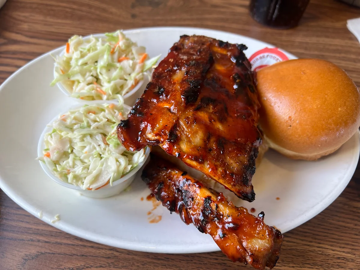 Quarter Chicken and Half Rack Ribs