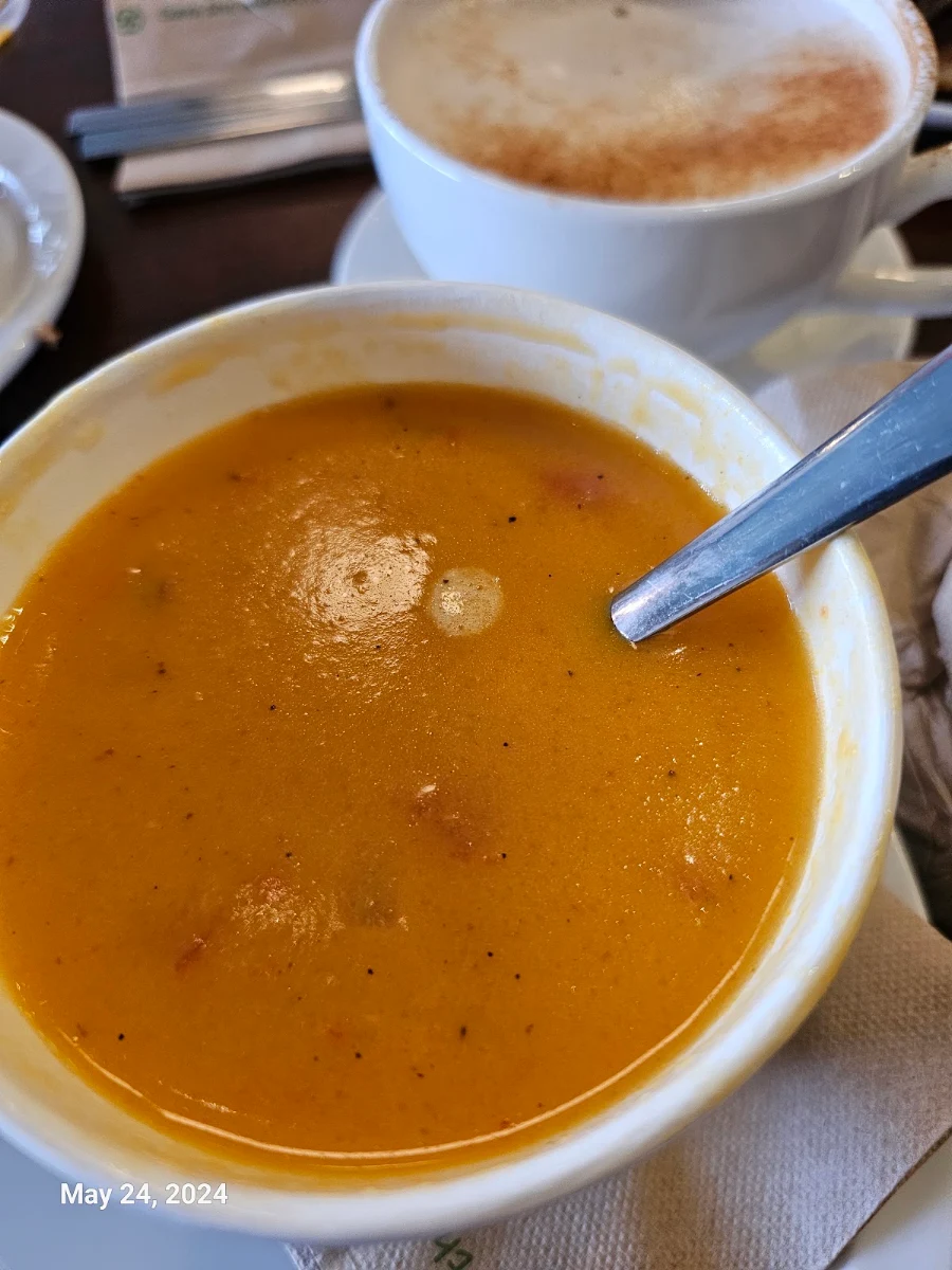 Sweet Potato Red Chili Thai Soup of the Day
