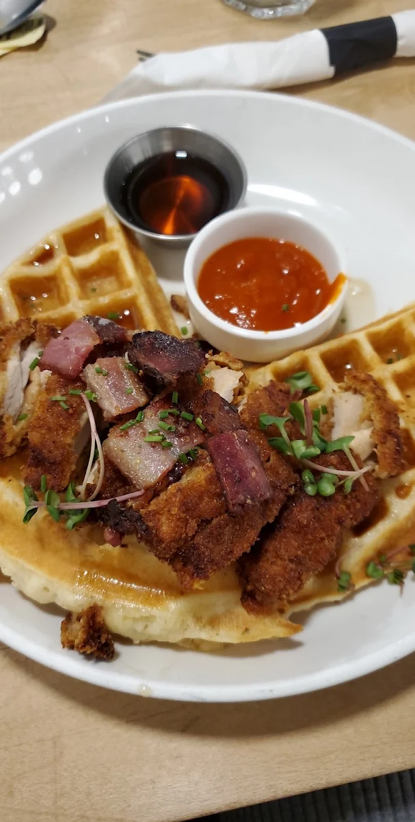 Chicken and Waffles