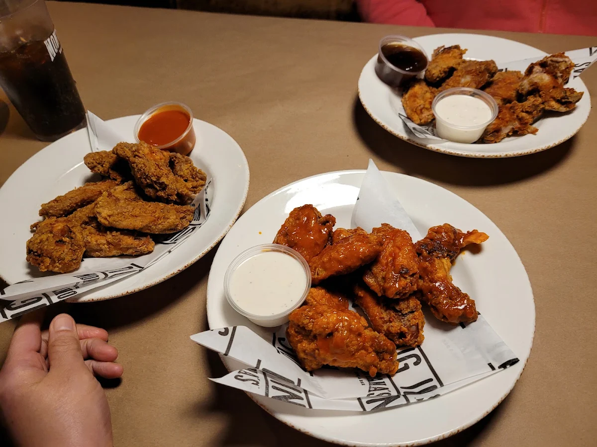 Double Dusted Wings