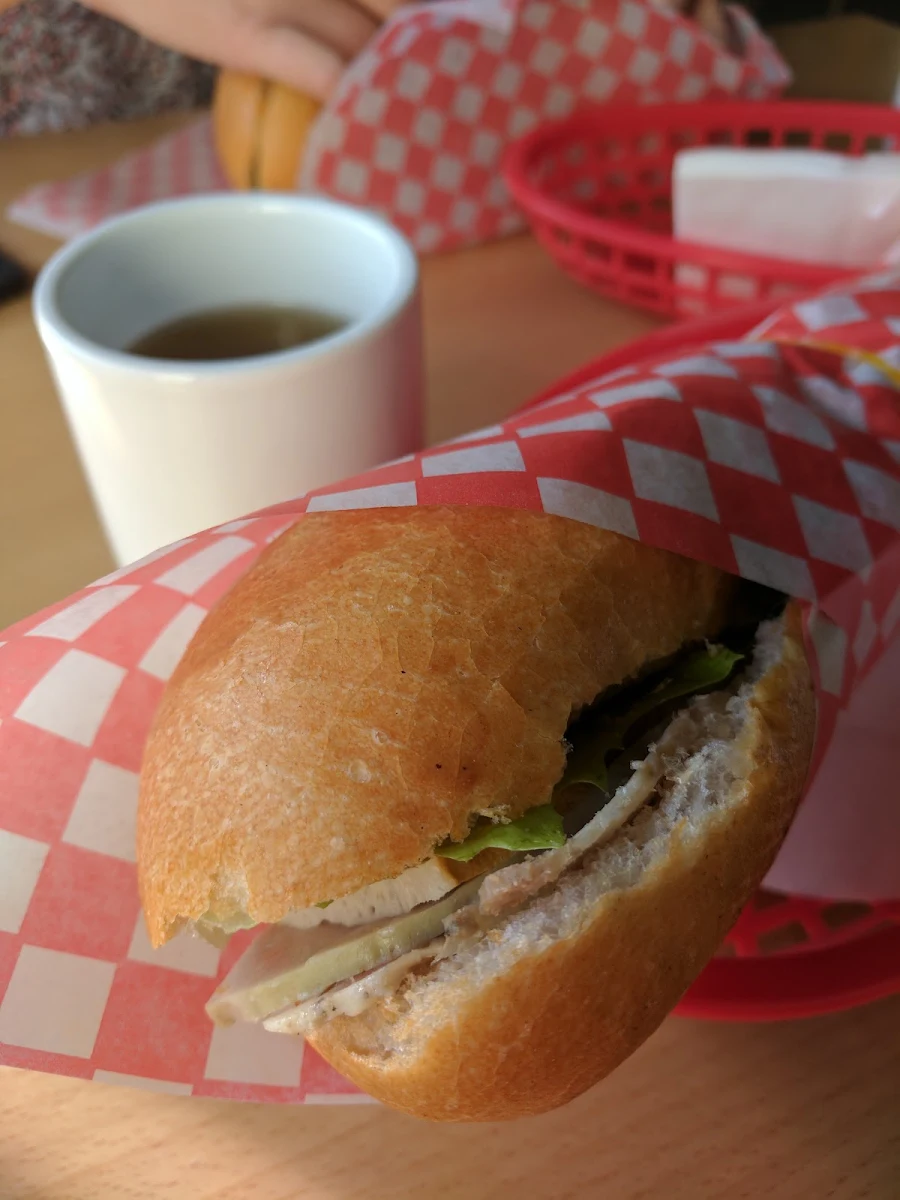 Vegan BBQ Pork Baguette