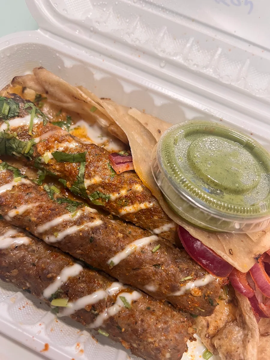 Chicken Seekh Kabab with Rumali - Bogo