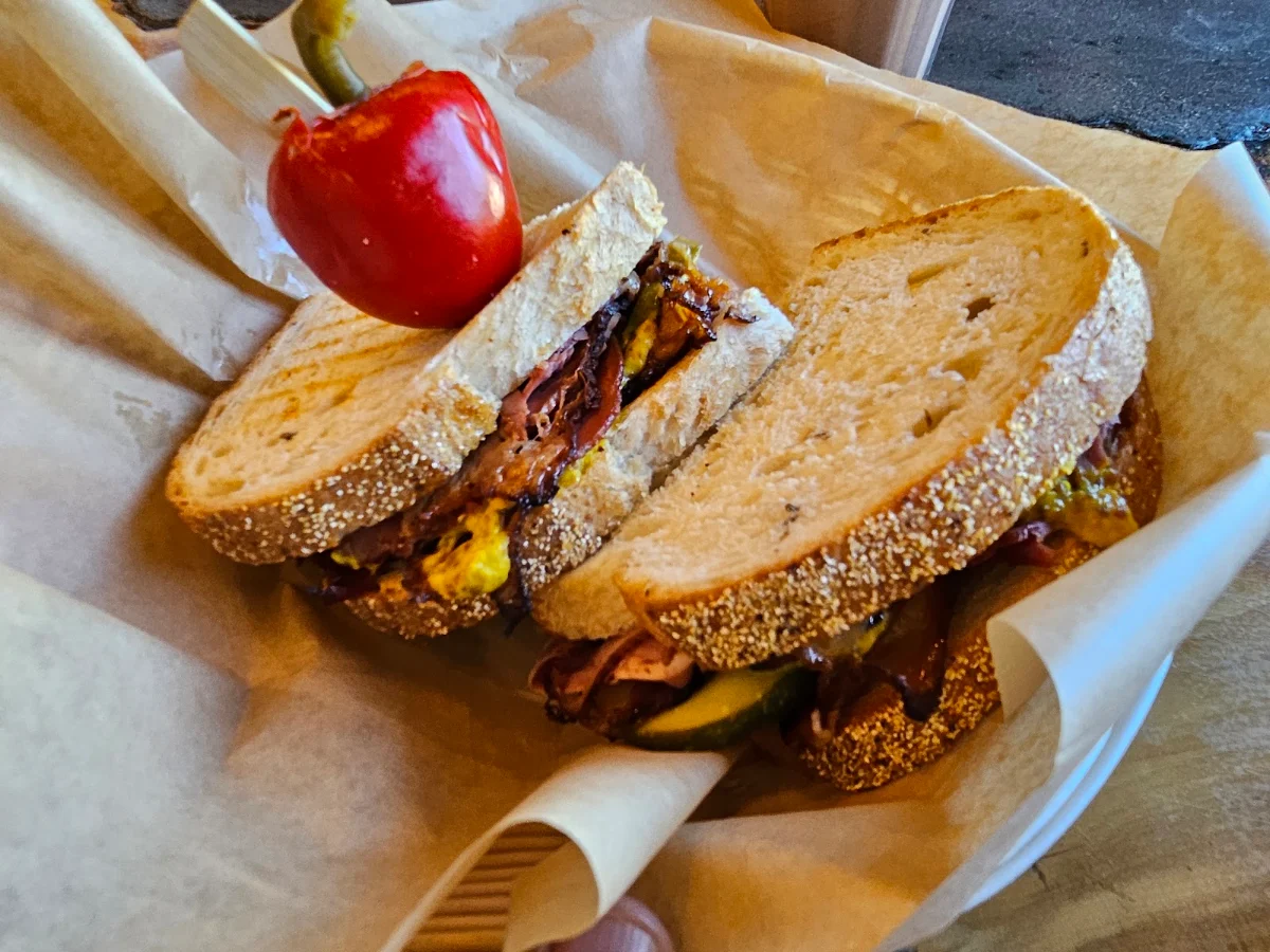 Montreal Smoked Meat Sandwich
