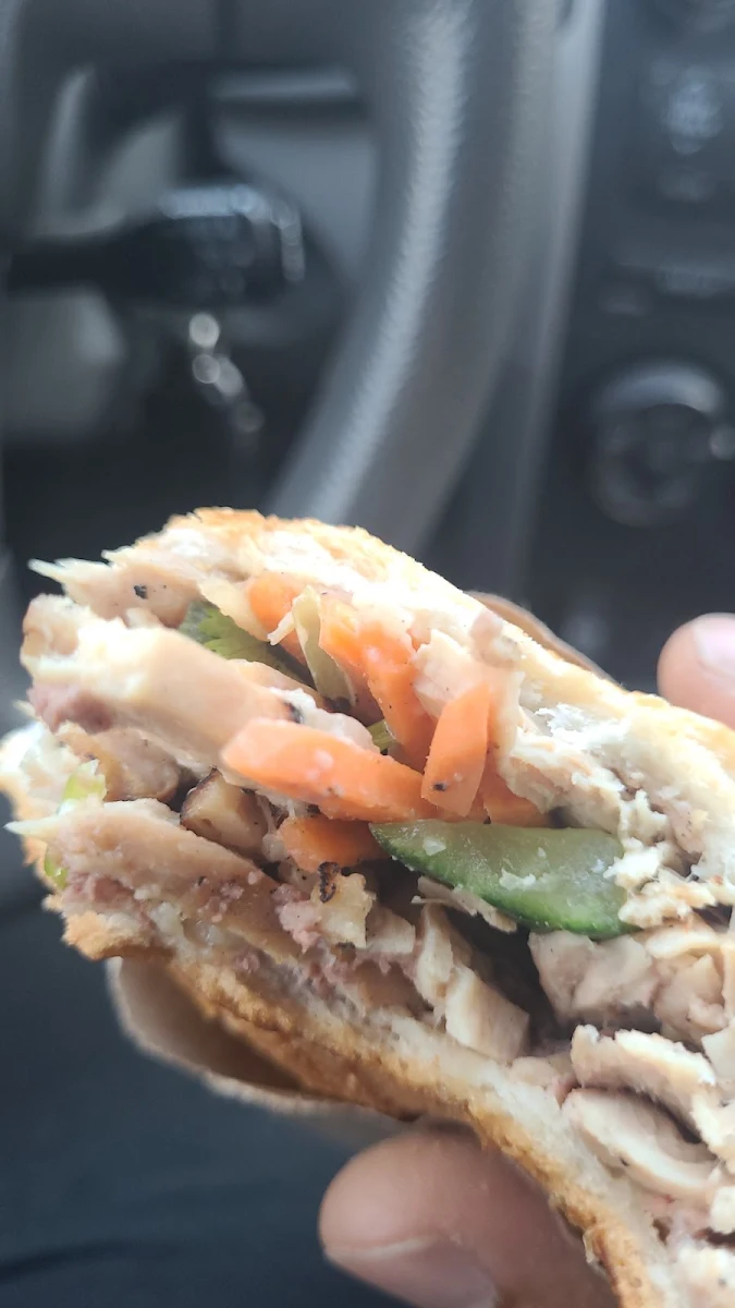 Grilled Chicken Banh MI