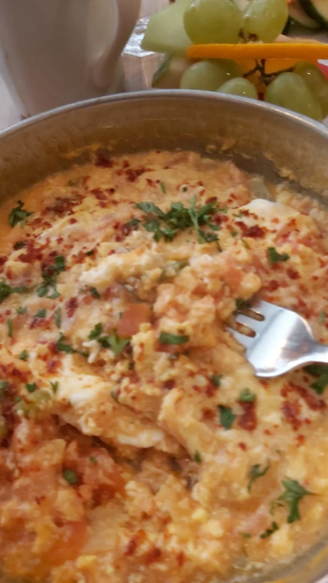 Menemen Tomate Aux Oeufs