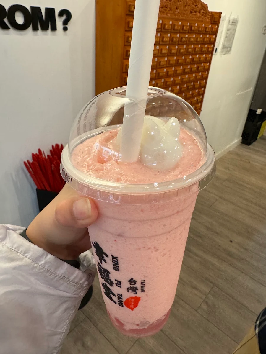 Strawberry Milk Slush