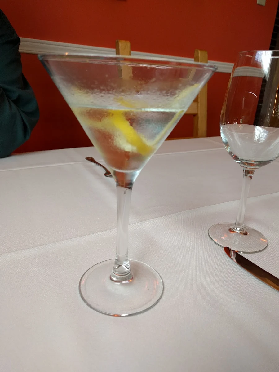Dry Vodka Martini with a Twist