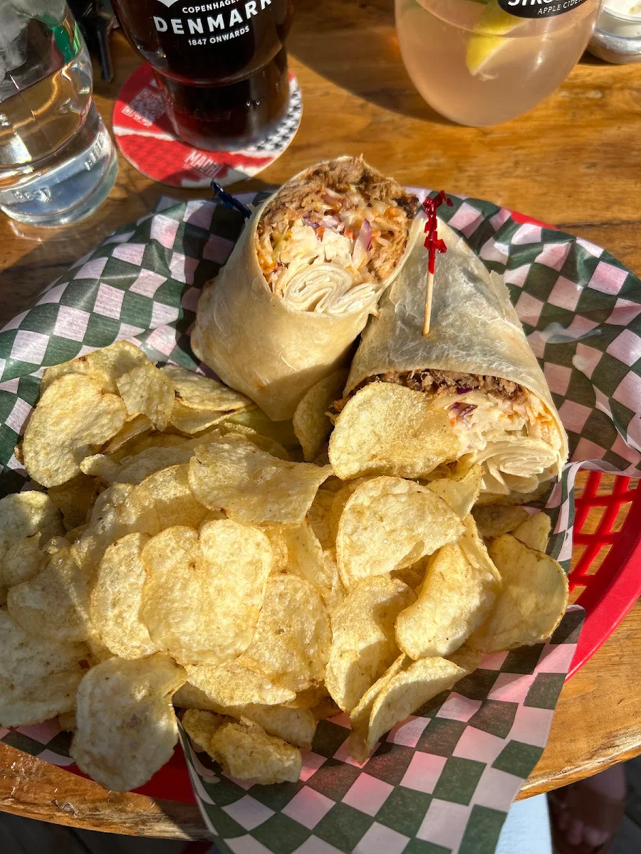 Pulled Pork Wrap