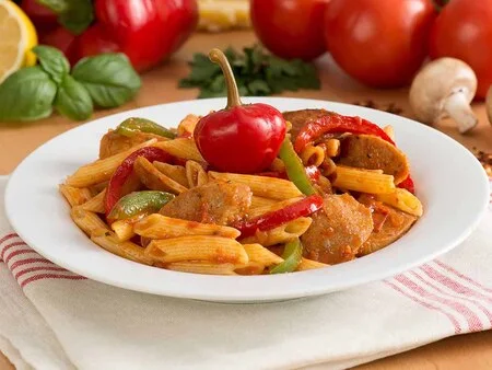 Sausage & Peppers Penne