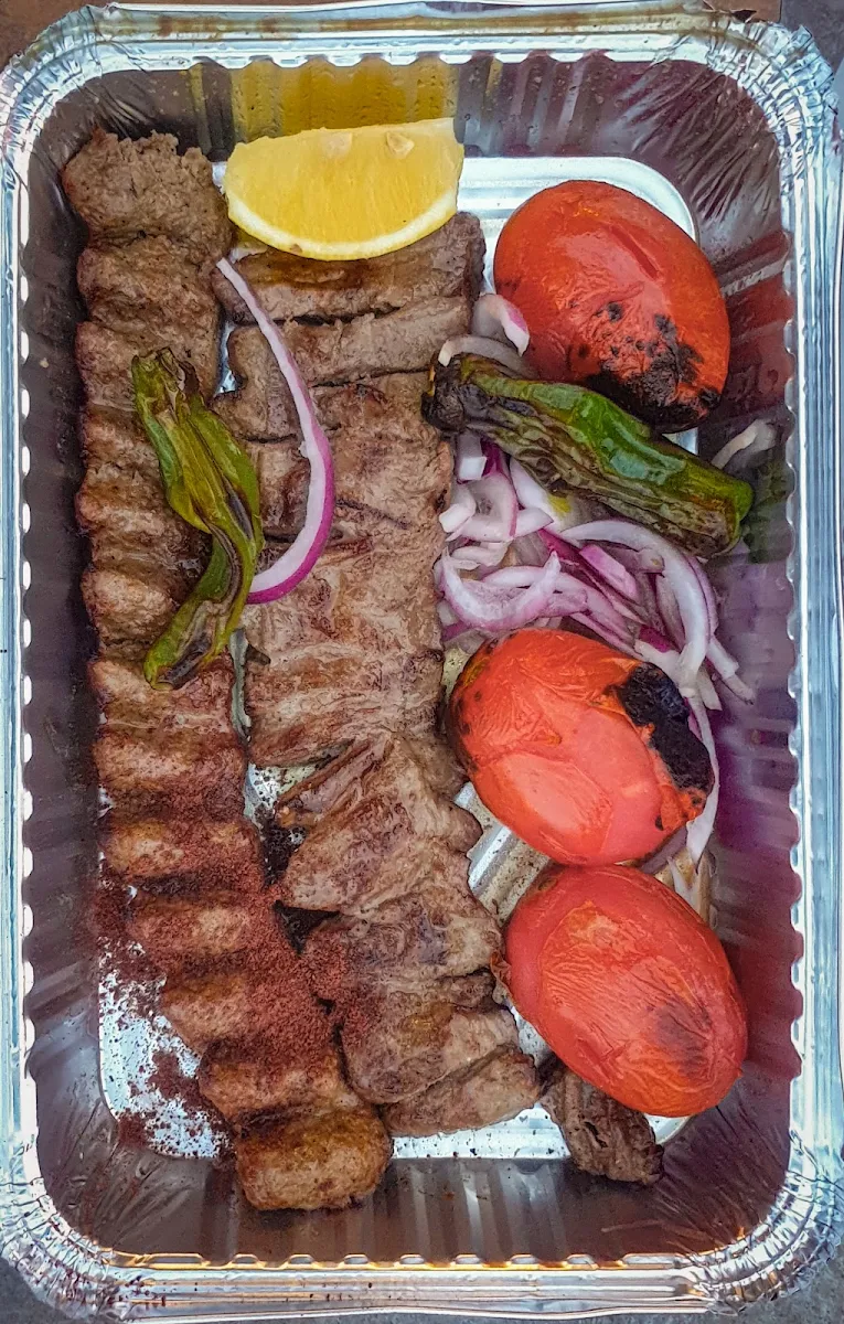 Koobideh and Lamb Kebab