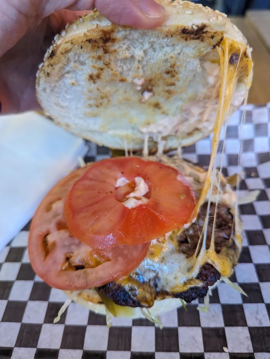 Cheese Burger 6 Oz