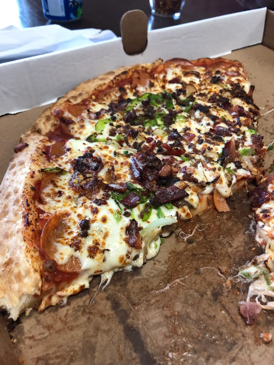 Donair Flatbread Pizza