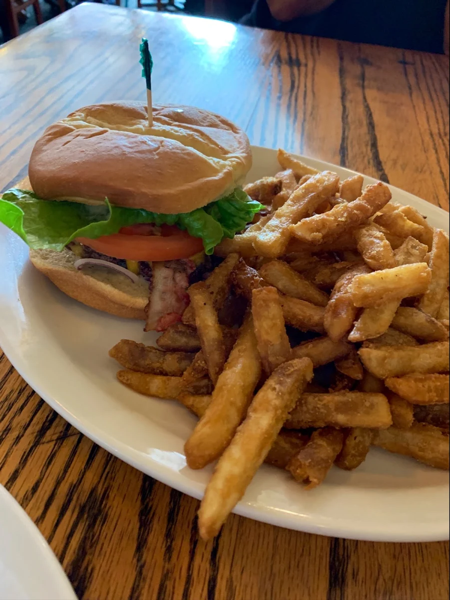 House Burger and Fries