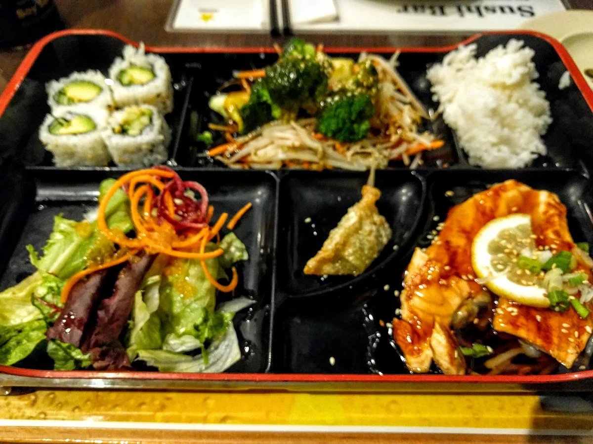 Salmon Teriyaki Bento Box