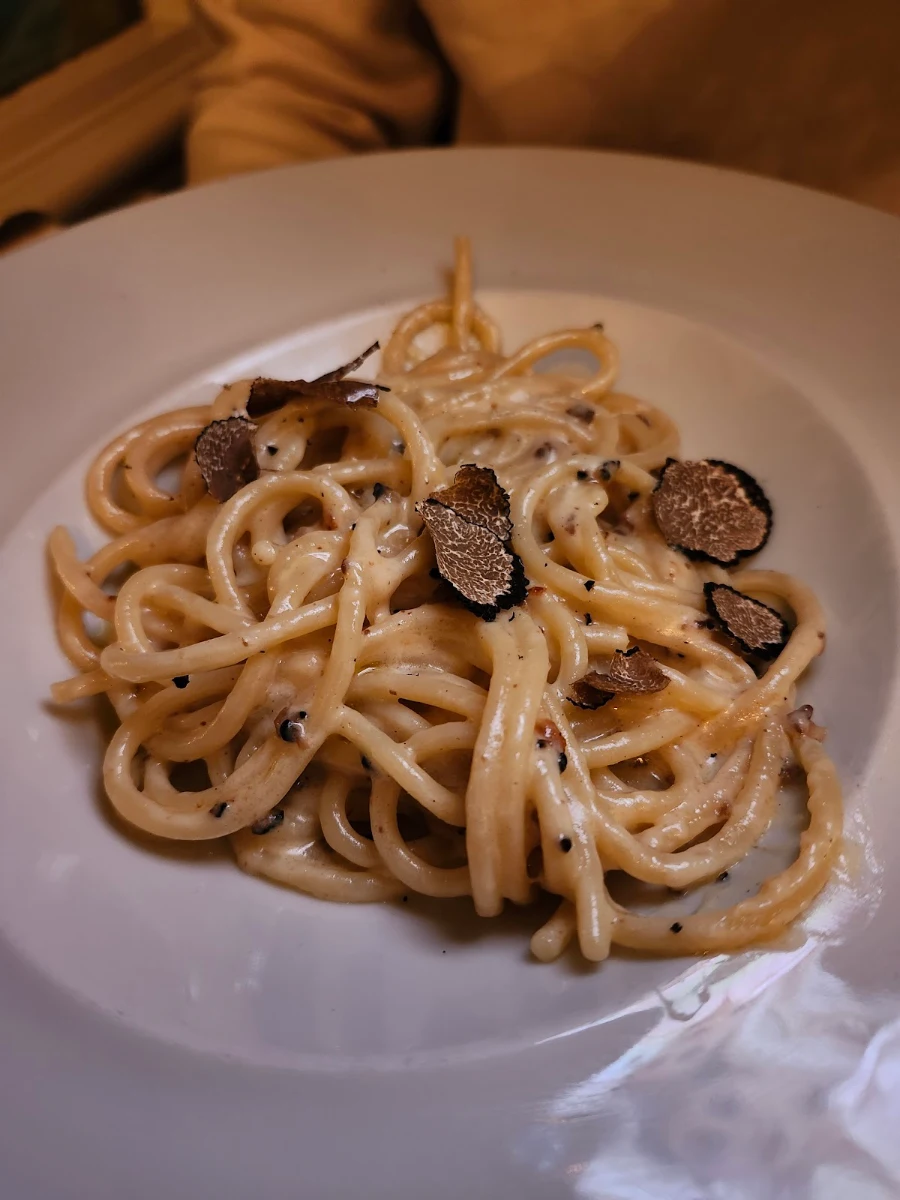 Truflle Butter Spaghetti
