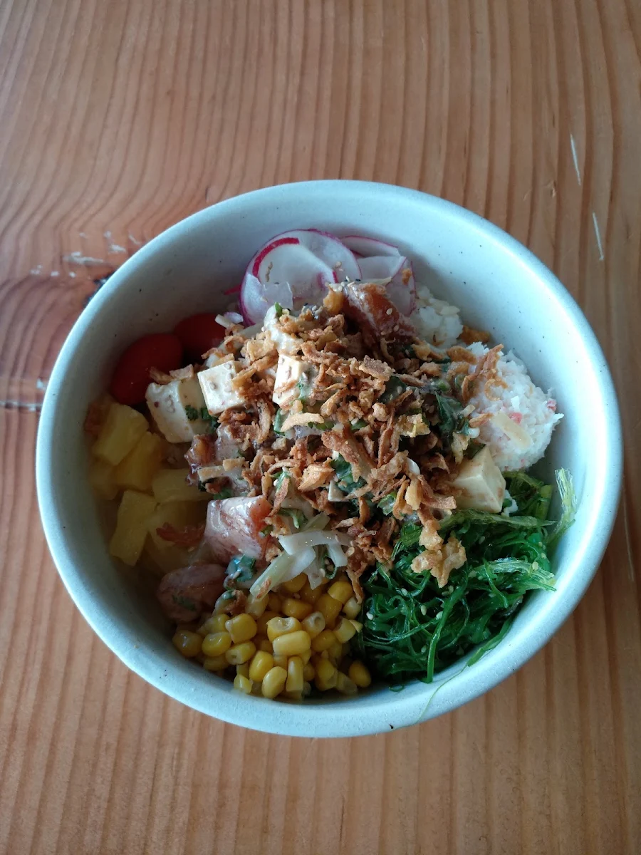 Large BC Bowl with White Rice