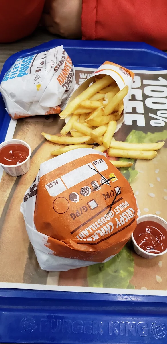 Fish Fillet and Crispy Chicken Sandwich Combo