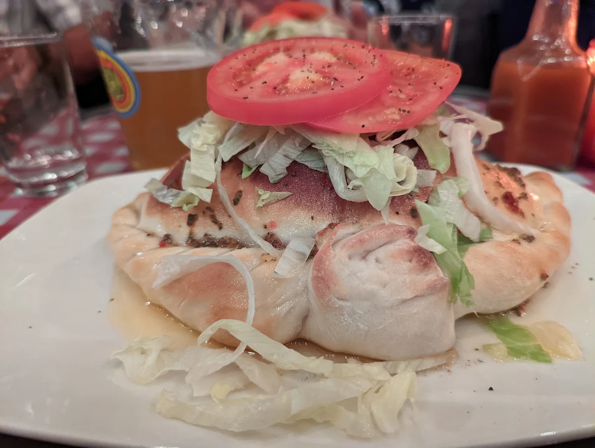 Calzone Double Cheese Burger