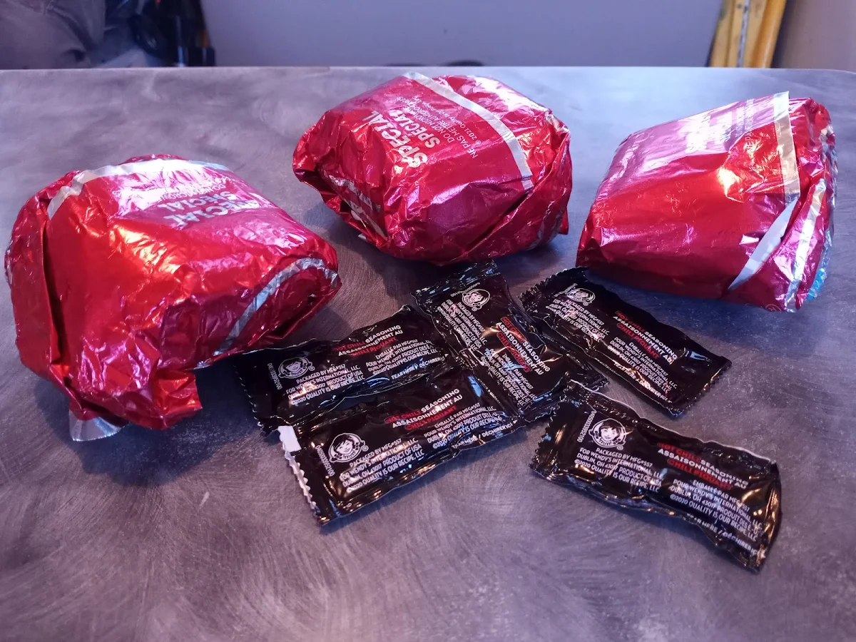 Bacon Breakfast Sandwiches and Chili Sauces