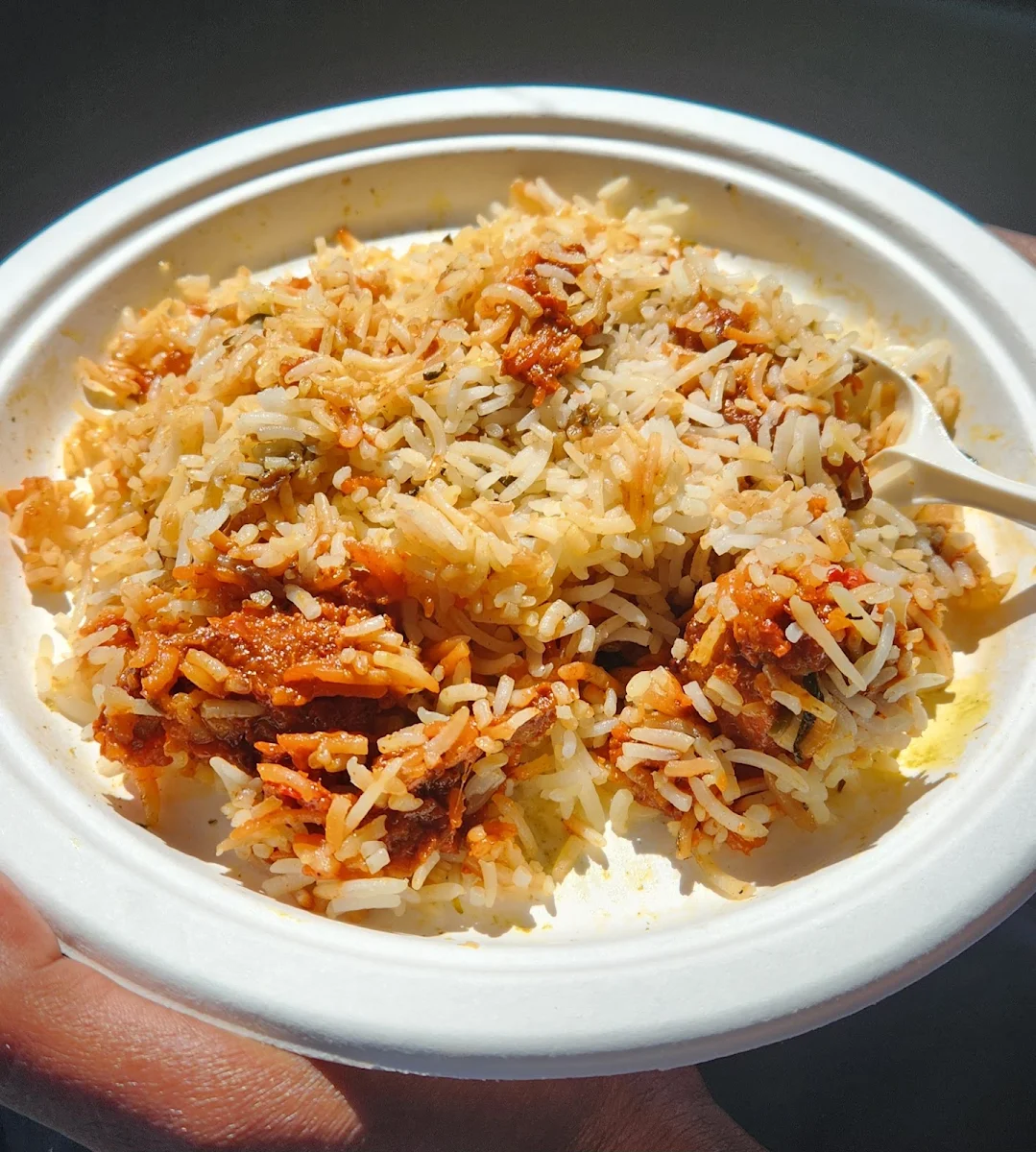 Temper Chicken Biryani