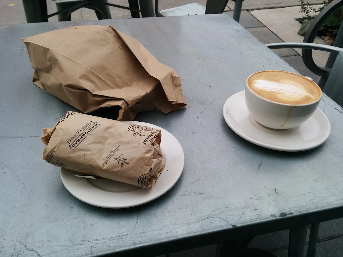 Breakfast Wrap, Bridgehead Roastery and Coffeehouse