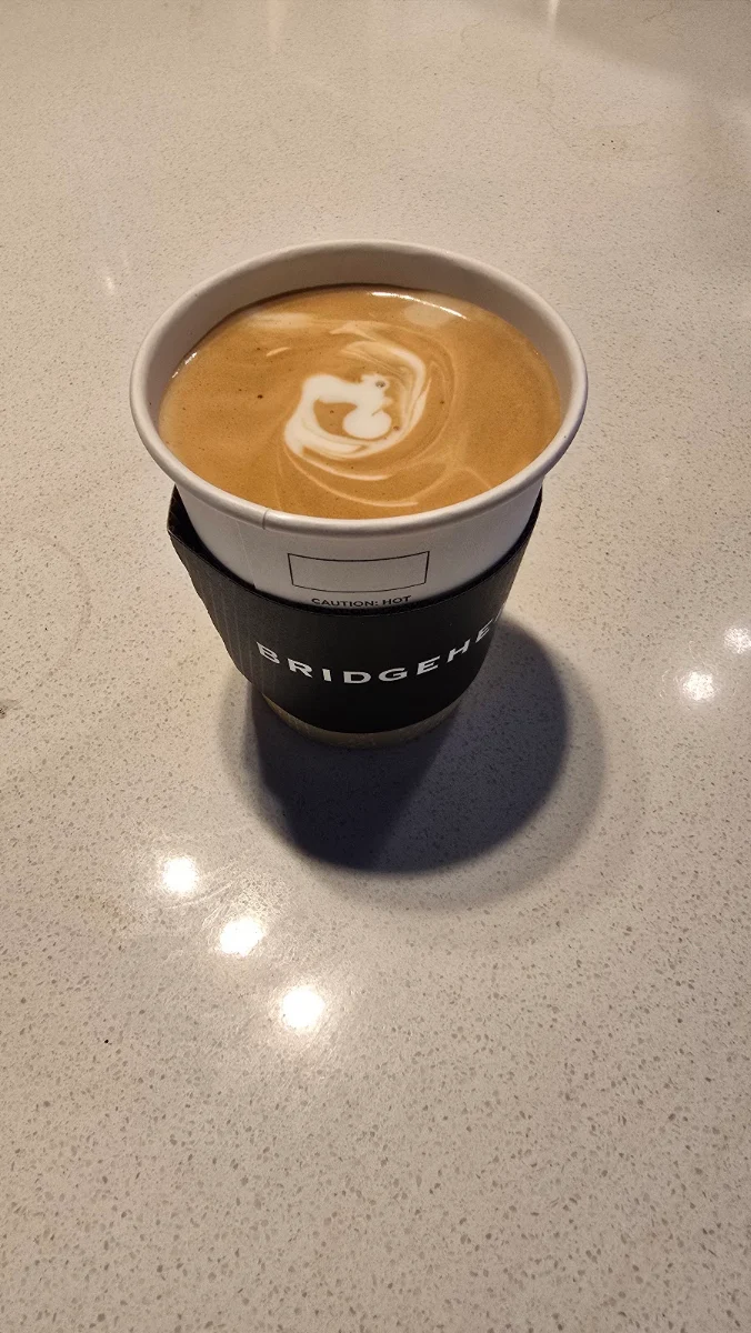 Decaf Latte, Bridgehead Roastery and Coffeehouse