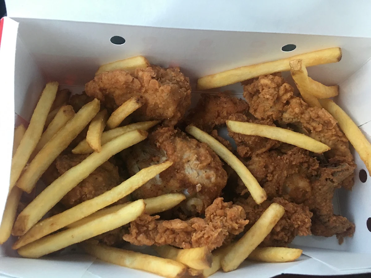 Poulet Frit Et Tendres
