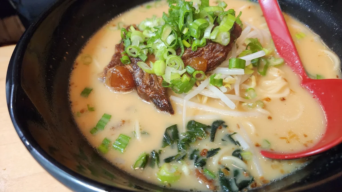 Tender Pork Ribs Miso Ramen