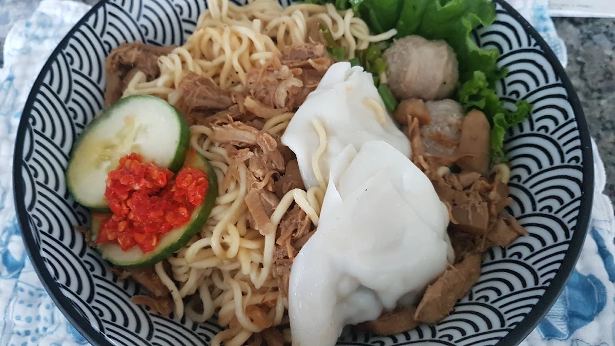 Mie Ayam Pangsit