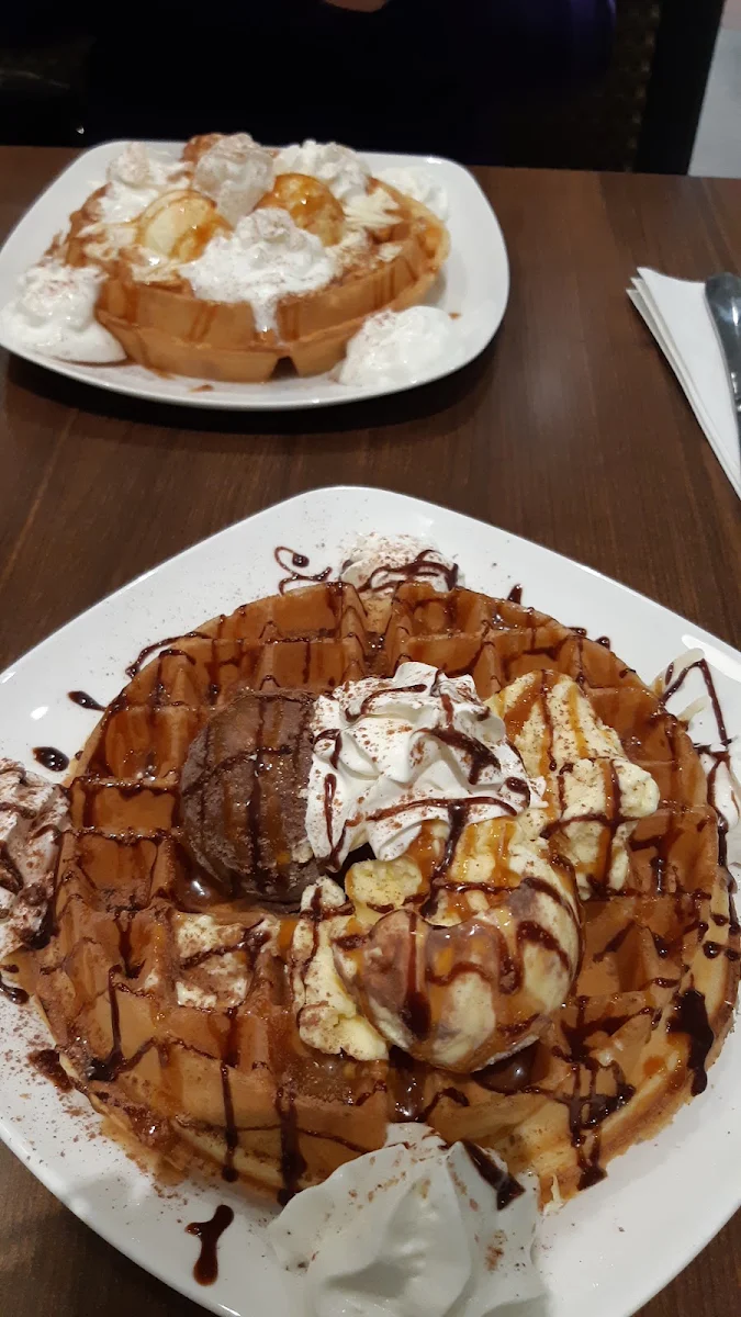 Salted Caramel Waffle
