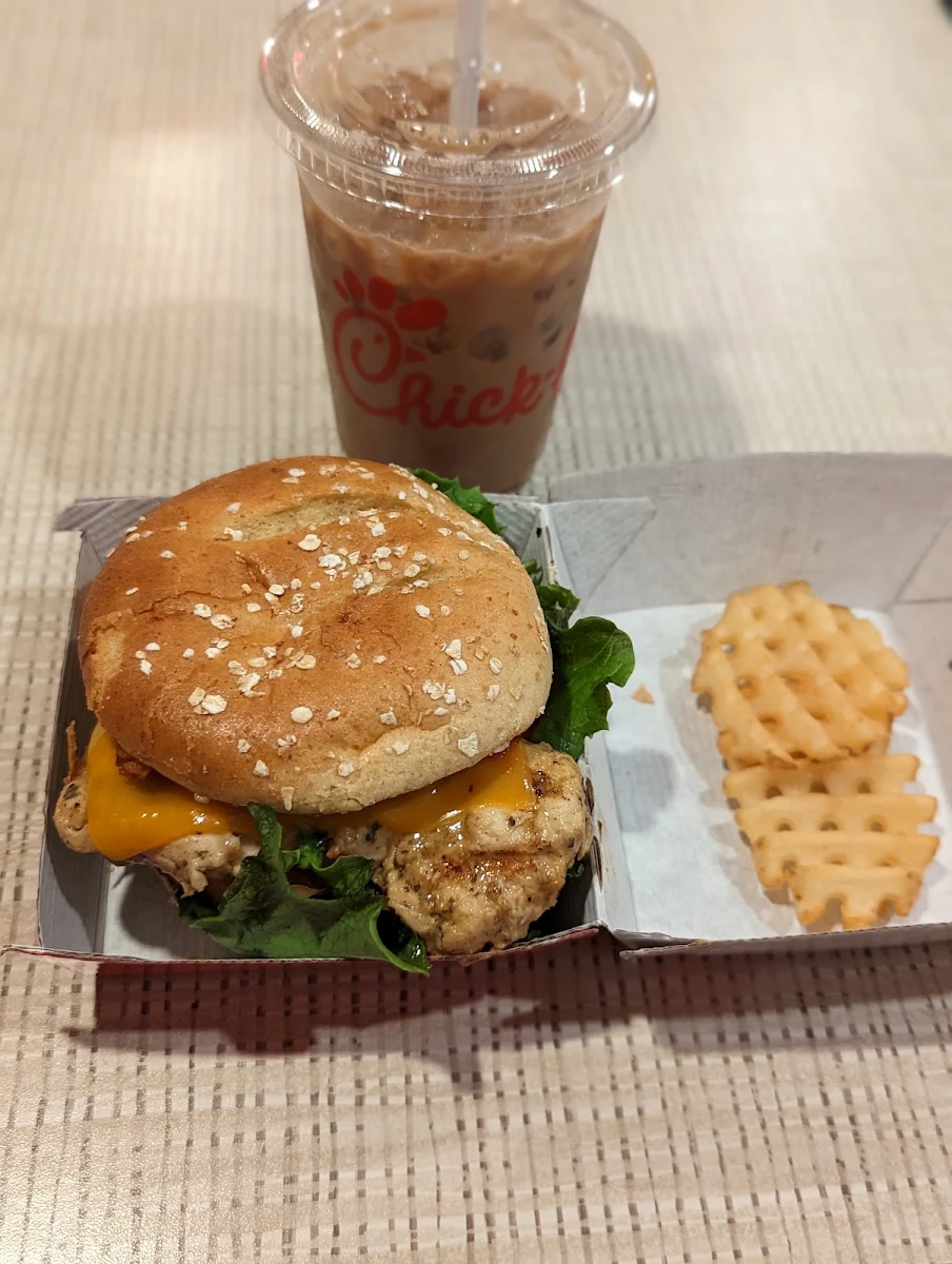 Grilled Chicken Club Meal with Vanilla Cold Brew