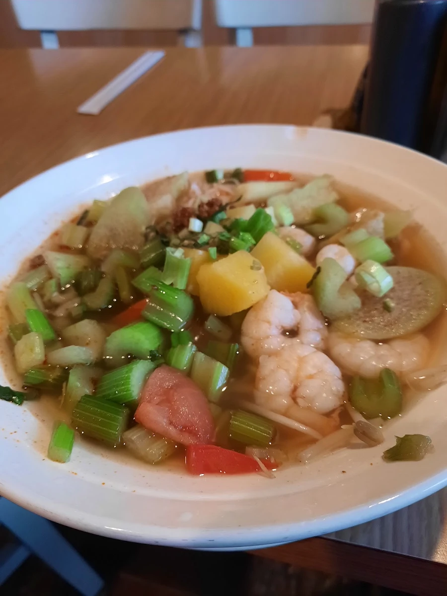Hot & Sour Prawn Soup