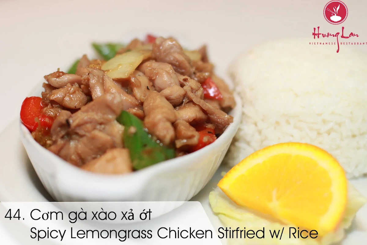 Lemongrass Chicken-Rice
