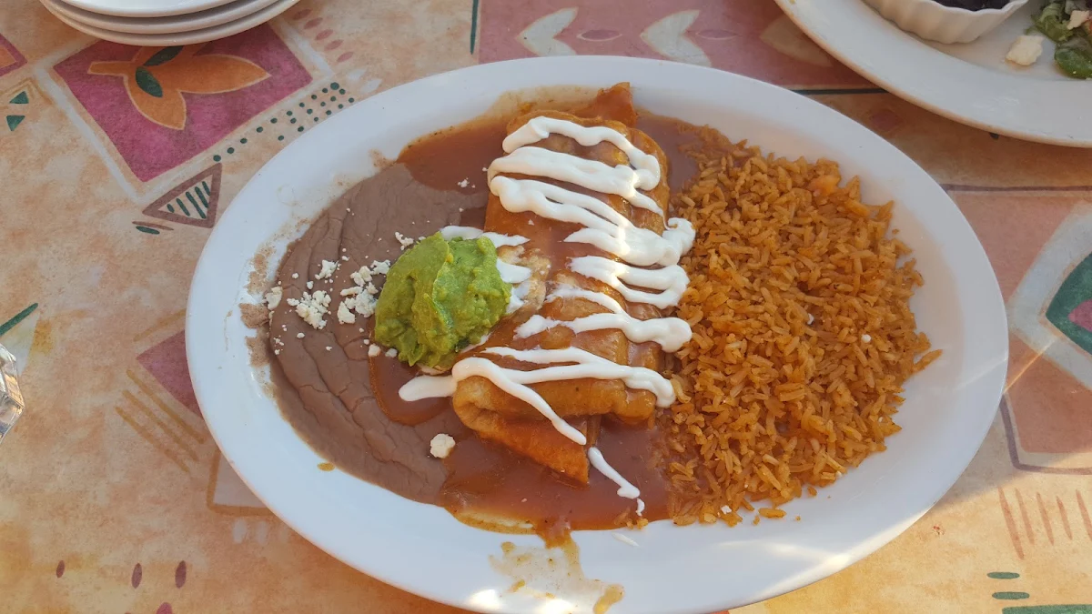 Enchiladas De Carnitas, Las Margaritas