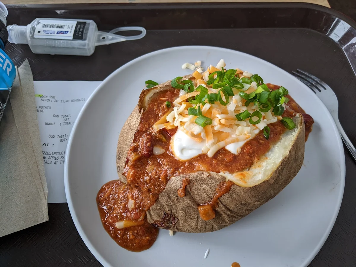 Chili with Baked Potato