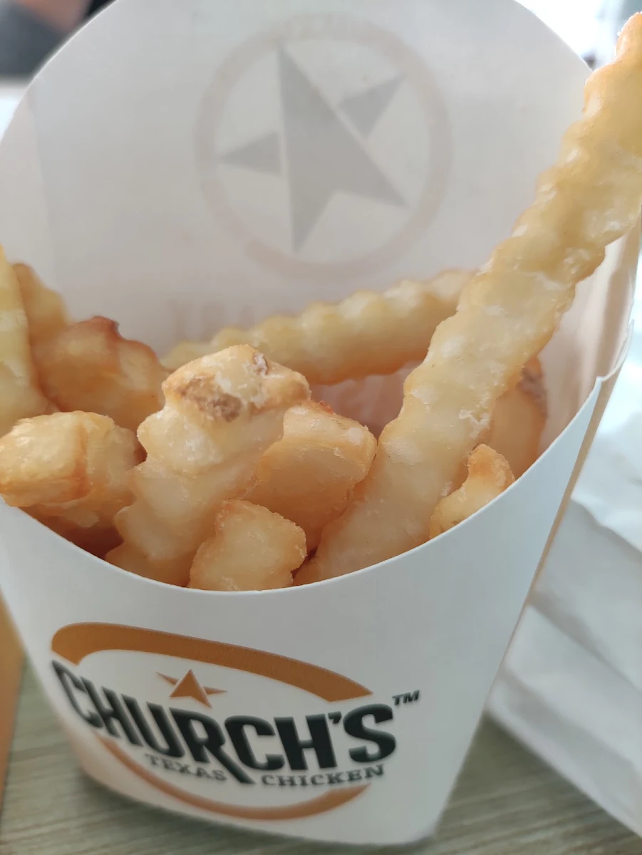 Fries, Church's Texas Chicken