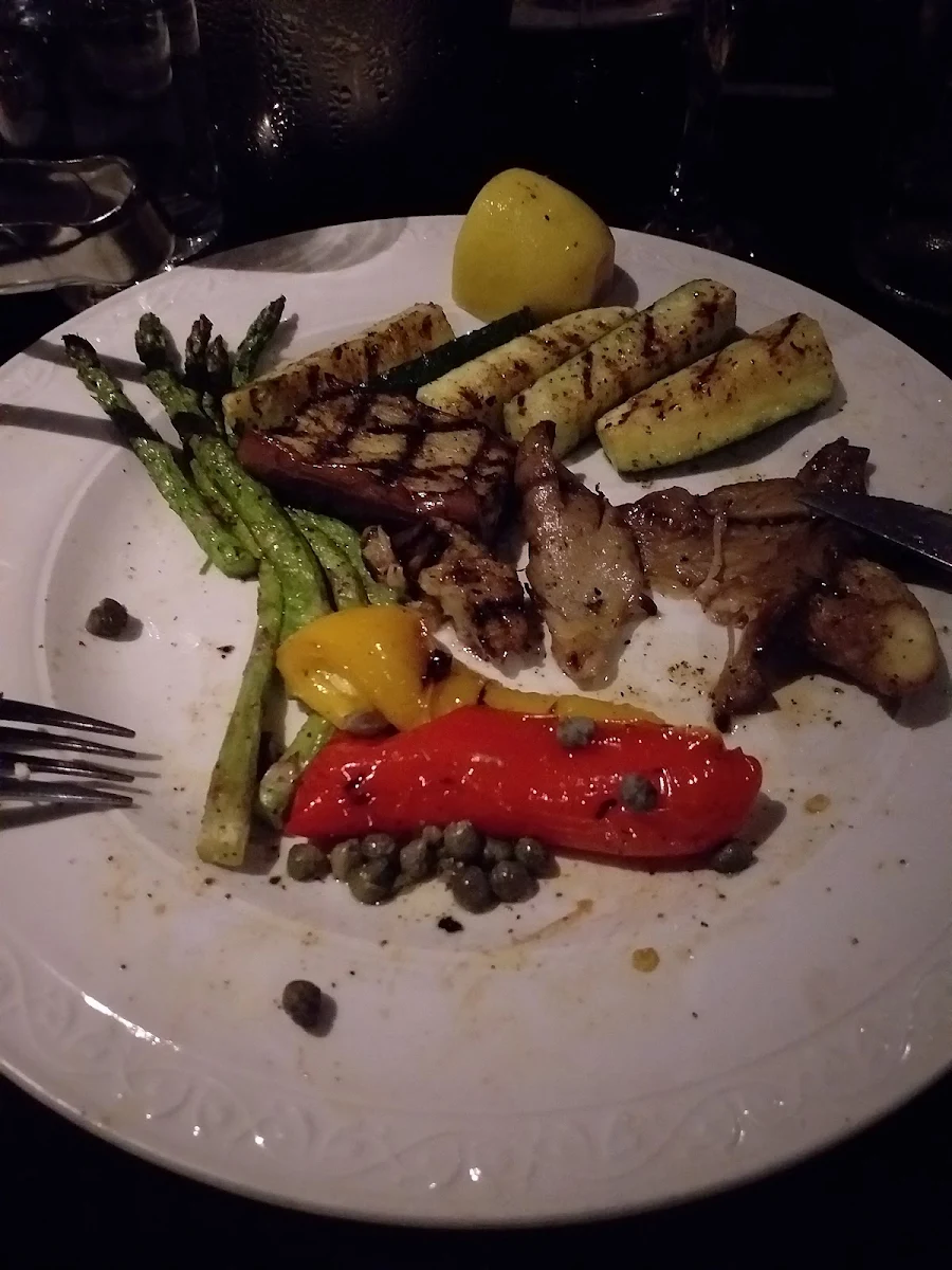 Grilled Vegetables and Mushrooms