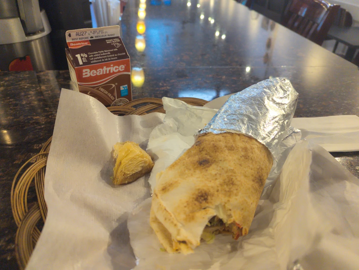 Beef Donair Wrap
